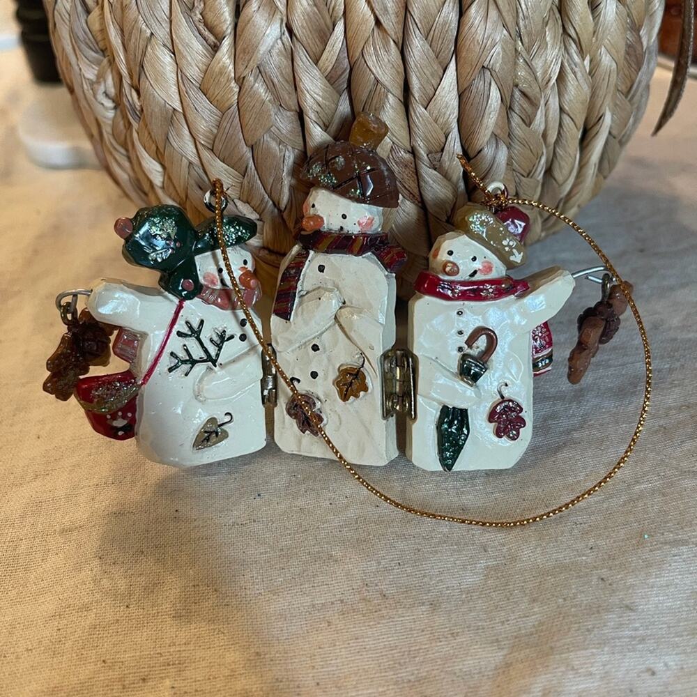 Kurt Adler Snowman Christmas ornament